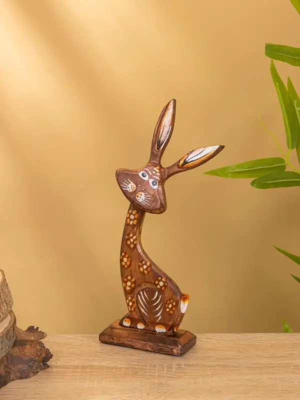 Сувенир на подставке &laquo;Заяц&raquo;, 12&times;4.5&times;24.5 см, дерево, МИКС