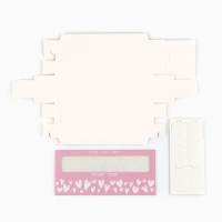 Коробка под 5 конфет с ячейками &laquo;Будь счастлива&raquo;, 21 х 3.3 х 5.8 см