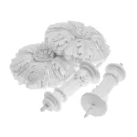 Крючок для штор CAPPIO KS035, d=9.8 мм, цвет кремовый, 2 шт