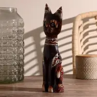 Сувенир дерево "Кошка" 30 см