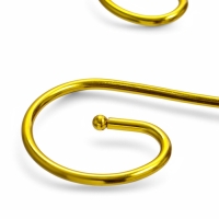 Подставка для бокалов, со стеклом и металлом, на 6 бокалов