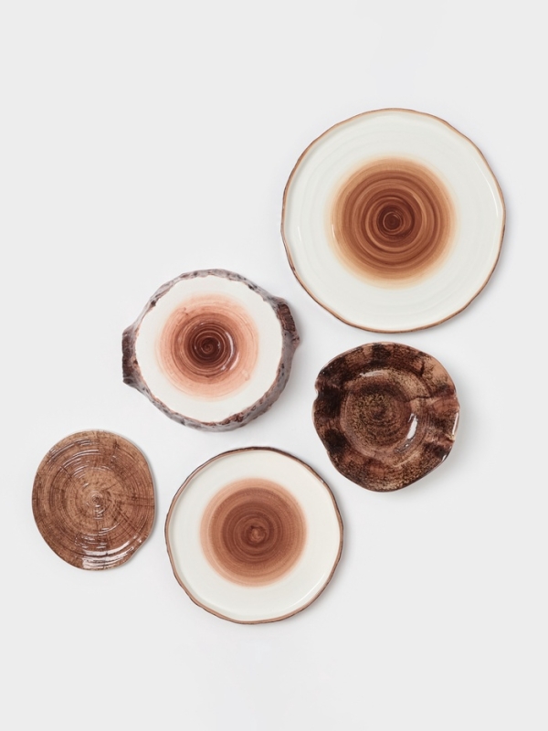 Блюдо для подачи Magistro "Wood" 16см 16х14х0,6 см