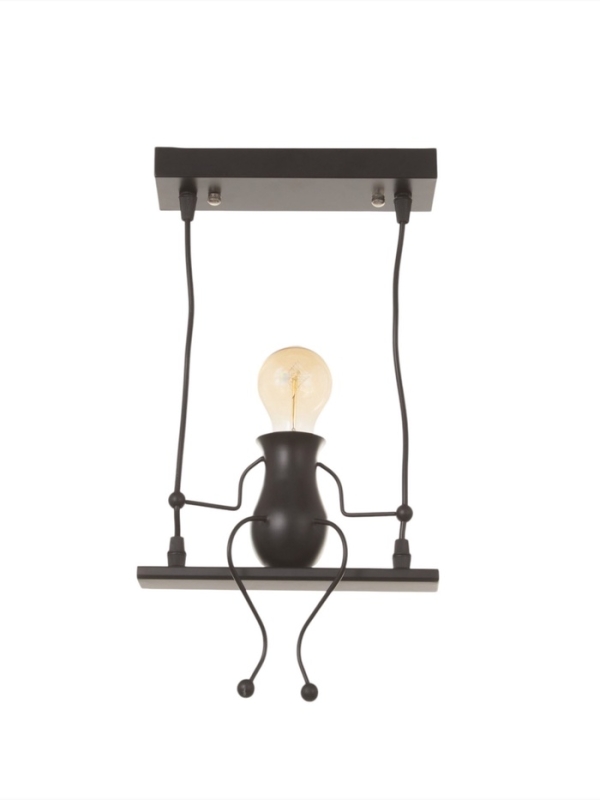 Светильник Altalena 1х40Вт Е27 черный 27х22х12см