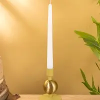 Подсвечник на 1 свечу текстурный "Олива" с 1 сферой 7,5х7,5х11,5 см