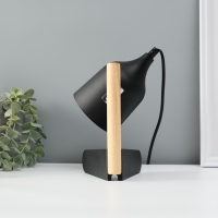 Лампа настольная "Престиж" 1х40Вт Е27 черный 13х12х24см