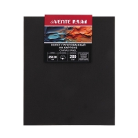Холст на картоне хлопок 100% 25*30 см 2 мм акрил грунт м/з deVENTE. ART черный 8150433