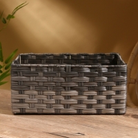 Корзина плетеная 40х29х17 см, пластик