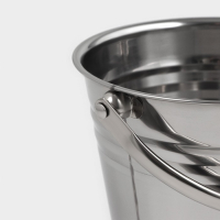 Ведро для льда из нержавеющей стали «Классик», 17×16×15 см Ведро для льда из нержавеющей стали «Классик», 17×16×15 см