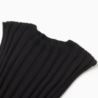 Платье женское вязаное MINAKU: Knitwear collection цвет черный р-р 44