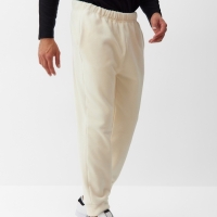 Брюки флисовые мужские спортивные MINAKU: Fleece Soft цвет бежевый, р-р 48