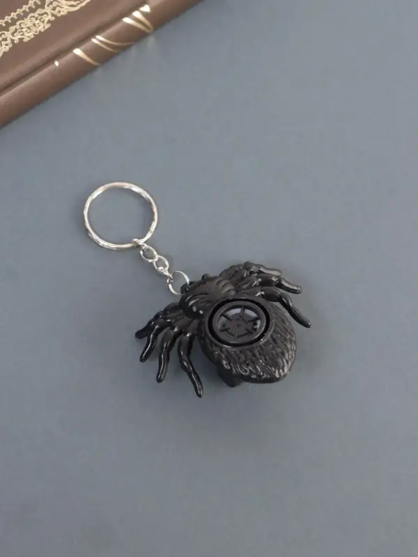 Брелок пластик ветерок "Паук" 4,7х5,5х1,5 см