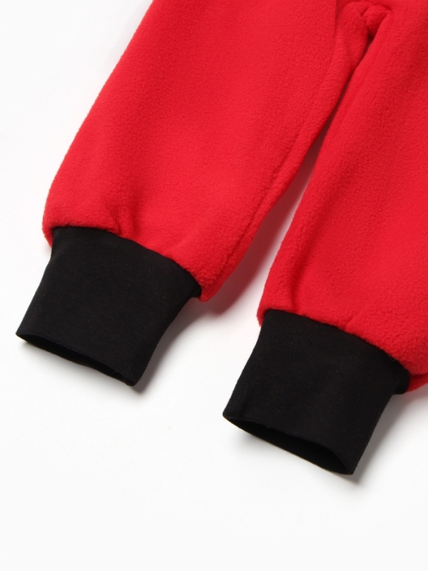 Комбинезон детский, цвет красный, рост 98 см