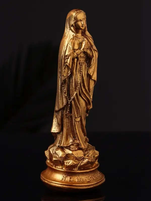 Фигура "Дева Мария" 14х5 см, бронза