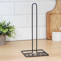 Держатель для бумажных полотенец Доляна, 13,5×15,5×29 см, цвет чёрный Держатель для бумажных полотенец Доляна, 13,5×15,5×29 см, цвет чёрный