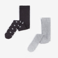 Набор колготок Крошка Я &laquo;Звёздочки&raquo;, рост 86-92 см, цвет серый