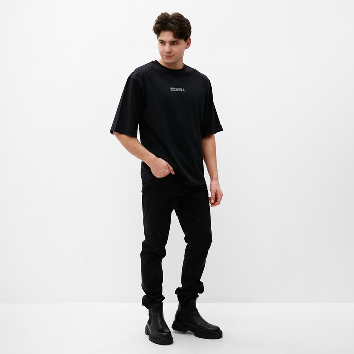 Футболка мужская MIST Cultura, размер 46, черный