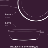 Сковорода литая 20 см антипригарная ECO collection