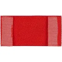 Лейбл тканевый Epsilon, XXS, красный