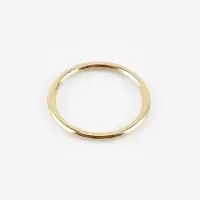 Кольцо для бретелей, металлическое, 10 мм, 20 шт., цвет золотой