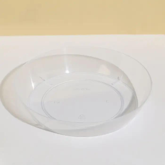 Поддон для горшка, d = 14,2 см, пластик, прозрачный