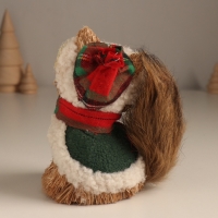 Декор "Енотик в зимней одёжке" 8х13х14 см Декор "Енотик в зимней одёжке" 8х13х14 см