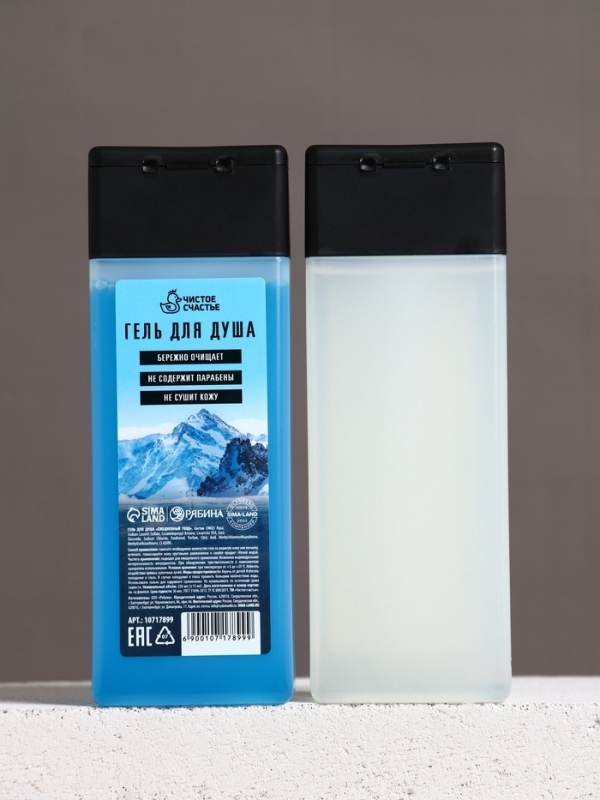 Набор "Первый среди своих", шампунь для волос и гель для душа, 2х250 мл