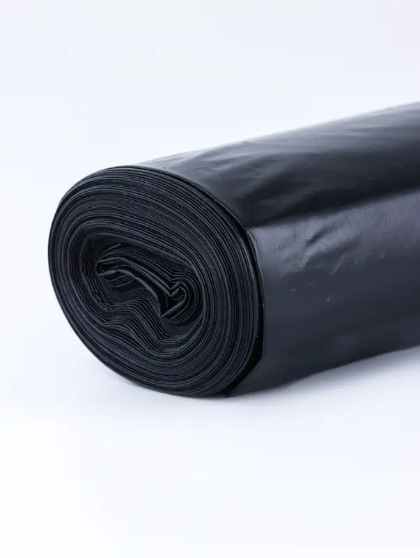 Мешки для мусора 180 л, 80 мкм, ПВД, 10 шт, цвет черный