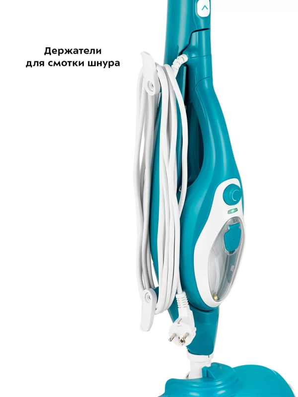 Паровая швабра с насадками для пола КТ-1081