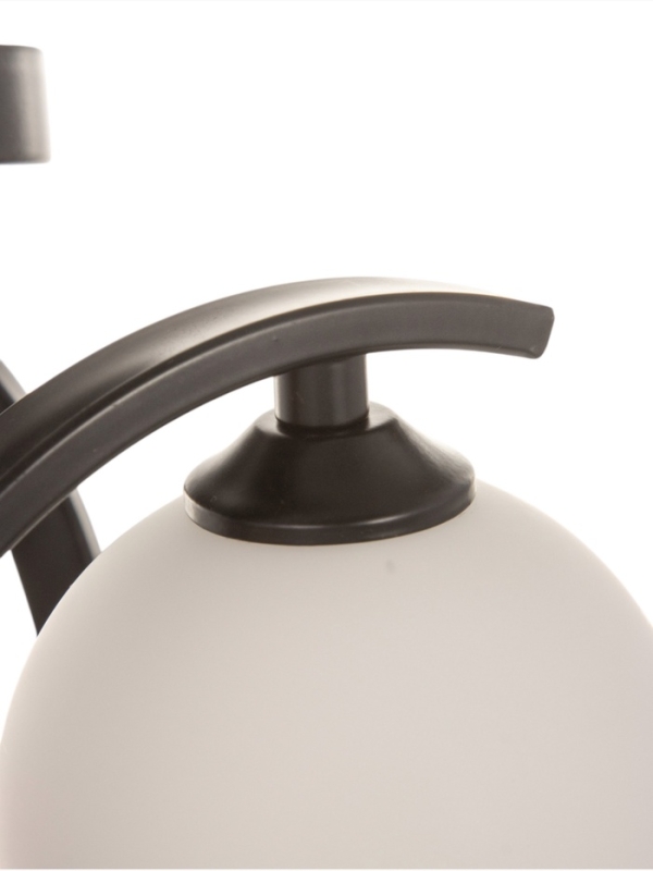 Бра Nadine 2х10Вт GU10 черный 30х16х32см