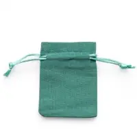 Мешочек подарочный &laquo;Хлопок&raquo;, 7&times;9 см, тиффани