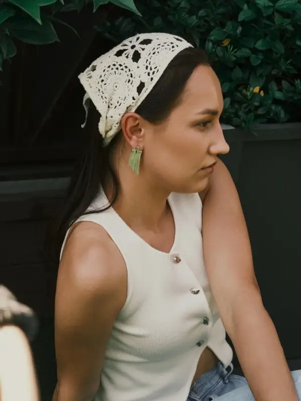 Серьги металл "Цепи" водопад, цвет серебро