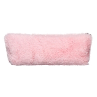 Пенал школьный на молнии "Лапка" Calligrata, розовый