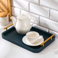 Поднос с ручками Magistro Garona, 33&times;24 см, бамбук