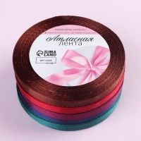 Набор атласных лент «Вечерние огни», 5 шт, размер 1 ленты: 6 мм × 23 ± 1 м Набор атласных лент «Вечерние огни», 5 шт, размер 1 ленты: 6 мм × 23 ± 1 м