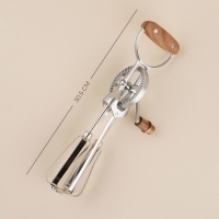 Венчик ручной SL Home Rueda, 30,5&times;11&times;7,5 см, цвет серебристый