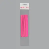 Набор пилок для ногтей на деревянной основе, форма прямая, 200/200 грит, 13 см, 10 шт, цвет МИКС