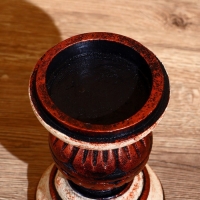 Подсвечник "Кубок" албезия 12х12х19 см