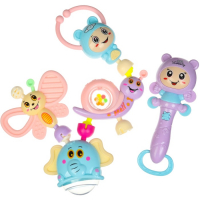 Набор погремушек &laquo;Собери меня&raquo;, 5 шт., нежные цвета, Крошка Я