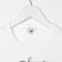 Футболка детская &laquo;Эльза&raquo;, Холодное сердце, рост 110-116, белый