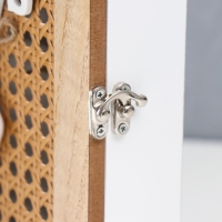 Ключница дерево 6 крючков "Два сердца и рогожка" 26х19х5,8 см Ключница дерево 6 крючков "Два сердца и рогожка" 26х19х5,8 см