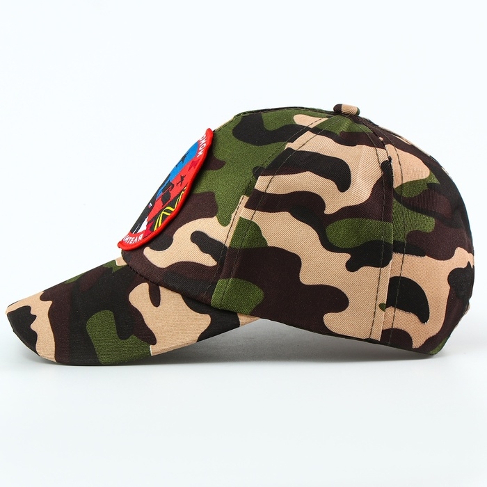 Карнавальная кепка &laquo;Военный&raquo;, нашивка-солдат, р. 52&ndash;54