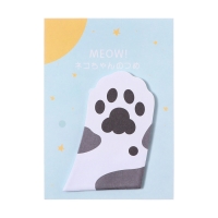 Блок для записей 45мм х 75мм 30л Черно - белая лапка Блок для записей 45мм х 75мм 30л Черно - белая лапка