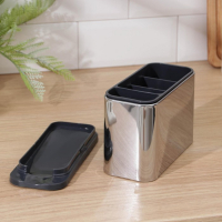 Подставка для столовых приборов Magistro &laquo;Металлик&raquo;, 4 отделения