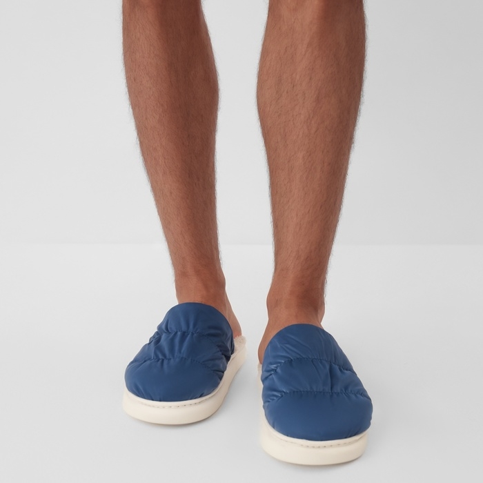 Тапочки мужские, размер 42-43, цвет синий