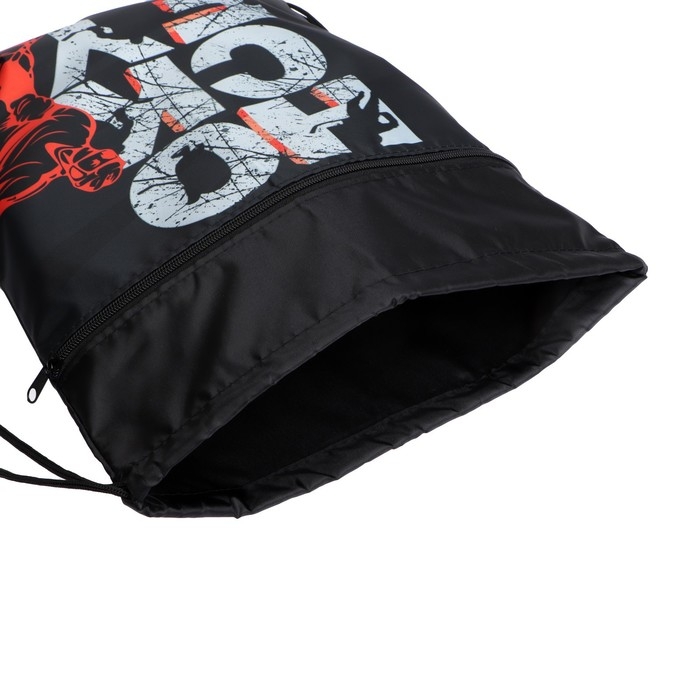 Мешок для обуви с карманом 420 х 340 мм, Calligrata МСО-7С, (мягкий полиэстер, плотность 210D), Мешок для обуви с карманом 420 х 340 мм, Calligrata МСО-7С, (мягкий полиэстер, плотность 210D), "Хоккей"