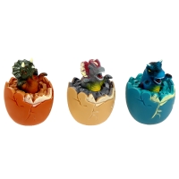 Мялка &laquo;Динозавры&raquo; световая, звуковая, виды МИКС