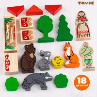 Конструктор «Сказки» Колобок» 18 элементов Конструктор «Сказки» Колобок» 18 элементов