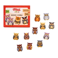 Игра настольная &laquo;МЕМО Совы. Far far land wood&raquo;, 24 шт.