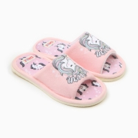 Тапочки детские открытые, размер 32/33 Тапочки детские открытые, размер 32/33