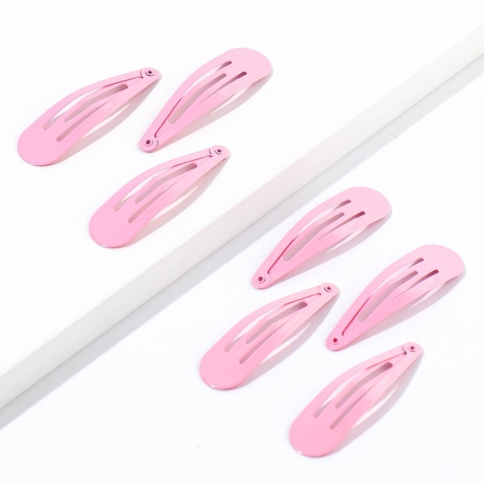 Заколки для волос &laquo;Girl in trend&raquo;, 7 шт, 5 х 1 х 0,1см